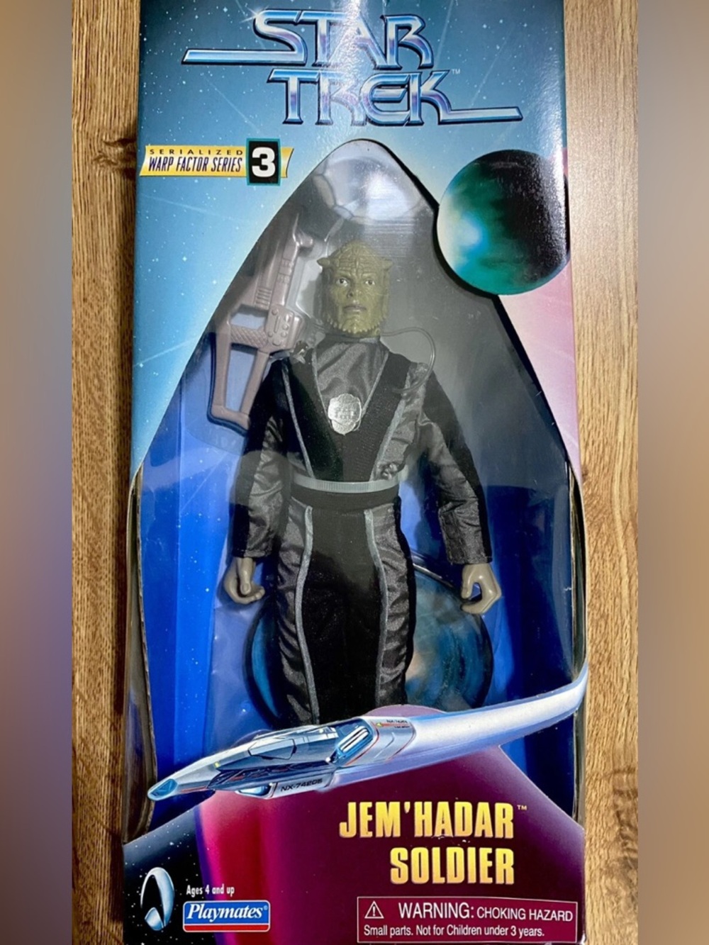 VTG 1998 Star Trek Jem'hadar  Soldier Warp Factor Series 3 Figure Figure